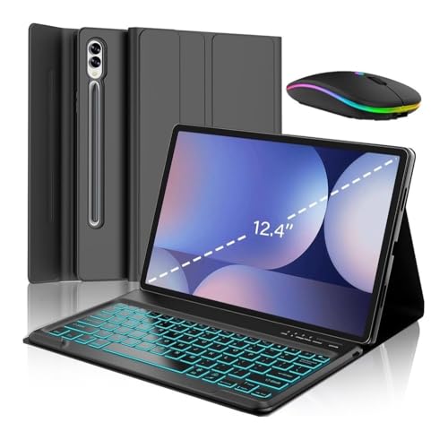 Funda teclado para Samsung Galaxy Tab S9+ Plus que soluciona la escritura lenta en tabletas