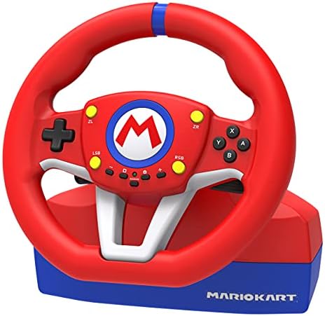 Hori Nintendo Switch Mario Kart Racing Wheel Pro Mini By - Officially Licensed By Nintendo