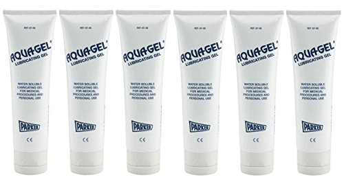 Aquagel Lubricating Jelly 5 oz Tube - Parker Laboratories - Pack Of 6