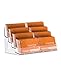 SOURCE ONE 8 Pocket Desktop Clear Acrylic Business Card Holder