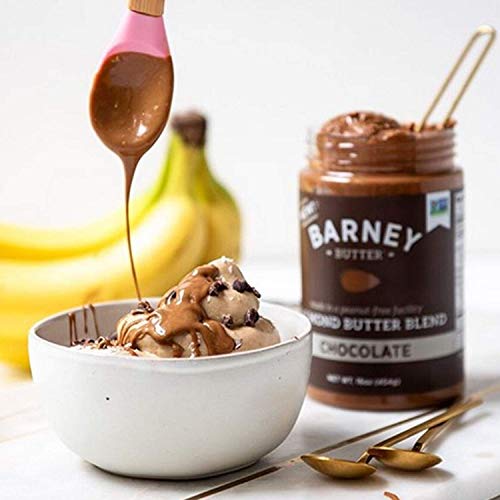 Barney Almond Butter, Chocolate, Paleo Friendly, Keto, Non-Gmo, Skin-Free, 16 Ounce #TOP3