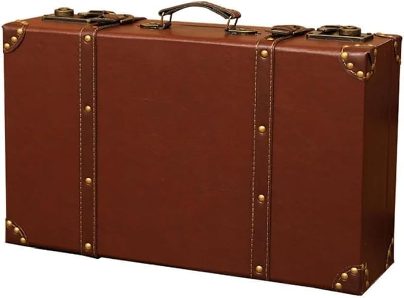 [AOBOPO] スーツケース トランクケース ヴィンテージスーツケース 家の装飾に適しています アンティーク ヴィンテージスーツケ