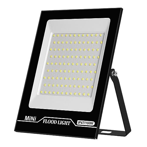 Projecteur LED extérieur IP67 DELURA 100W à haute luminosité et grand angle de diffusion pour jardin