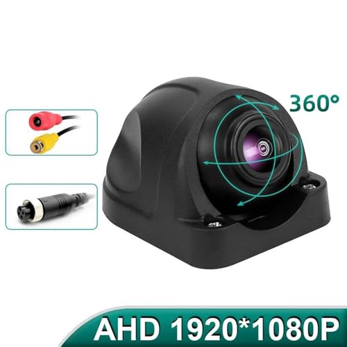 Caméra de recul AHD 1080p orientable à 360° avec vision nocturne Starlight