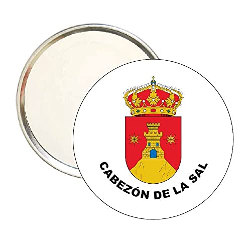 ROUND MIRROR. HERALDIC SHIELD CABEZON DE LA SAL CANTABRIA