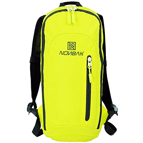 Nonbak Mochila hidratación Volcano Reflectante hidrófuga para Running Mountain Bike