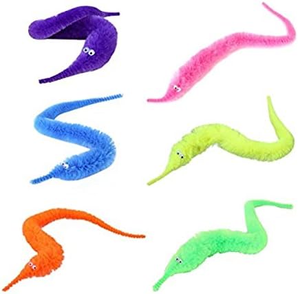 The Home Fusion Company Childrens Kids Magic Joke Twisty Wiggly Worm Party Loot Fillers Favours Gifts