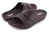Floopi Womens Sandals LightWeight Thong Sandal for Women Ladies Sport Sandal with Arch Support, Waterproof Beach Flip Flops for Women