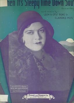 Sheet music When It's Sleepy Time Down South. Mildred Bailey on Cover. 1931. Sheet Music. Book