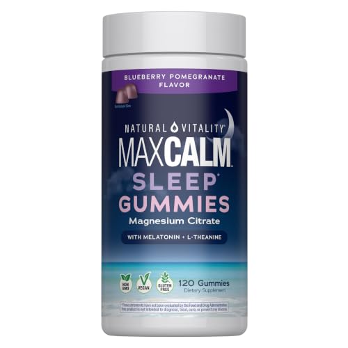 Natural Vitality Sleep Gummies | Magnesium, Melatonin...