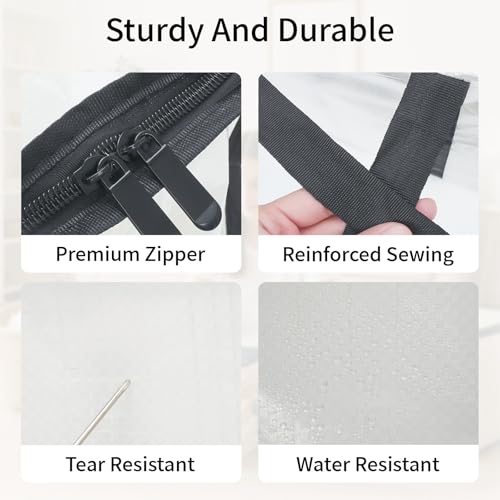 image for SummitFlare 6 Pack-Extra Large Heavy Duty Moving Bags - Waterproof Sto