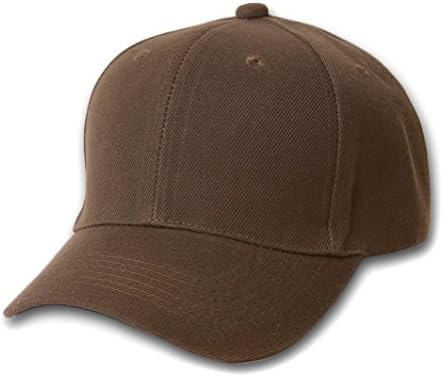TOP HEADWEAR Baseball Cap Hat- Brown at 