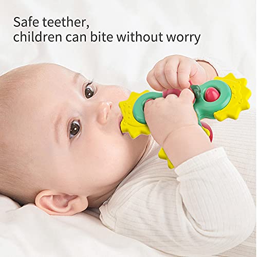 Eners 3Pcs Sucker Top Toy,Baby Spinning Suction Cup Sensory Toys,Top Sensory Toy For Babies 12-18 Months ,Teething Toys,Bath Toy Suitable For Children Aged 1-4 thumb #5