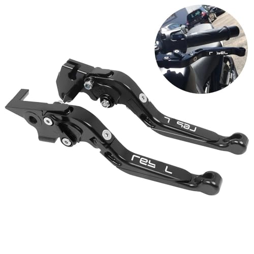 Palancas de freno Honda Rebel 500 y 300 2017-2023 manetas de moto CNC 2
