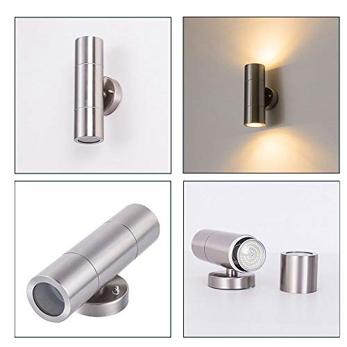 Luz de pared LED para terrazas y pasillos interiores con diseño moderno 3