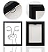 AIANHUA Black and White Bathroom Wall Decor Bad Smell Humorous Wall Art Funny Guest Toilet Picture Print Painting Modern Minimalistic Bathroom Sign