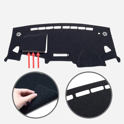 Tapis de tableau de bord Suzuki Solio protège de la chaleur et des reflets - 3