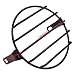 TUINCYN Motocicleta 6 1/2 pulgadas Faros Rejilla Cubierta de red Negro Retro...