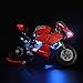 Produktbild HYZM LED Beleuchtungsset Licht Set für LEGO Ducati Panigale V4 R, Beleuchtung Licht Set für Lego Technic 42107 (Nur LED Licht, Ohne LEGO Kit)