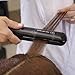 MQ Hair - Professional Pro 480 Velox Hair Straightener - Flat Iron, Advanced Titanium Plates, Quick Heating, Salon-Grade Results, Enhanced Safety- Sleek Ergonomic Design - Black