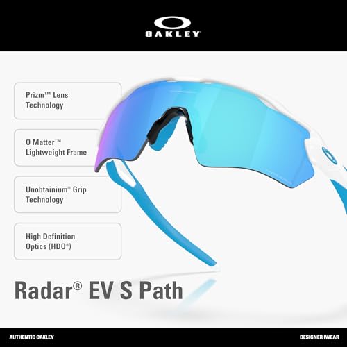 Image of Oakley Unisex Radar Plate Rectangular Sunglasses