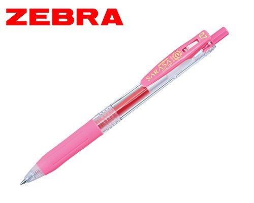 Image of Zebra Sarasa Clip Pen 0.7 mm, Pink (JJB15-P)