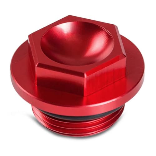 Tapón de aceite motor para CRF y CR accesorio de aluminio rojo