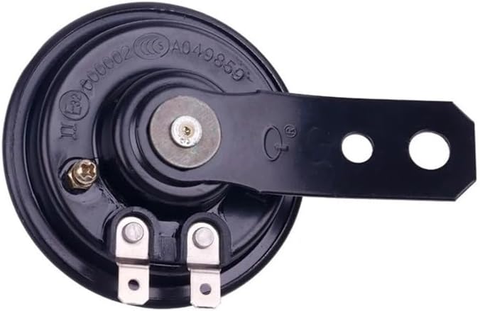 12V Universal Compact Black Horn For GY6 Scooter ATV