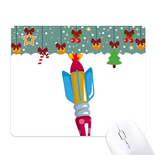Alfombrilla de goma de Navidad y espacio exterior para regalar