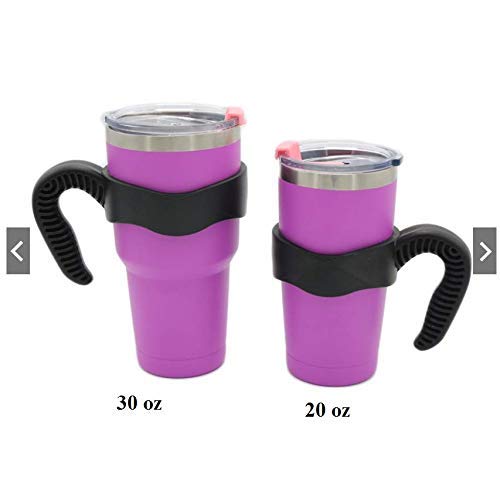 Handle For 20Oz Tumbler,Yeti Rambler Handle Anti Slip Travel Mug Grip Bpa Free Cup Holder For Yeti Rambler #TOP3