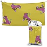 Multipurpose - Il est également idéal pour la remise en forme, le yoga, le camping, la randonnée, ou comme couverture de plage, tapis de pique-nique ou serviette de bain - des possibilités infinies. C'est vraiment une serviette de voyage de plage exceptionnelle et une merveilleuse idée cadeau pour vos amis et votre famille.