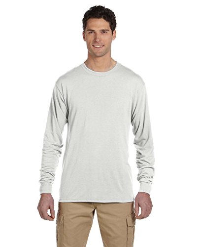 Jerzees Mens Long-Sleeve T-Shirt (21ML) White m