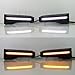 LED Fog Lights Daytime Running Lights for Toyota Land Cruiser 2024 2025 2026 Dual Color DRL for LC250