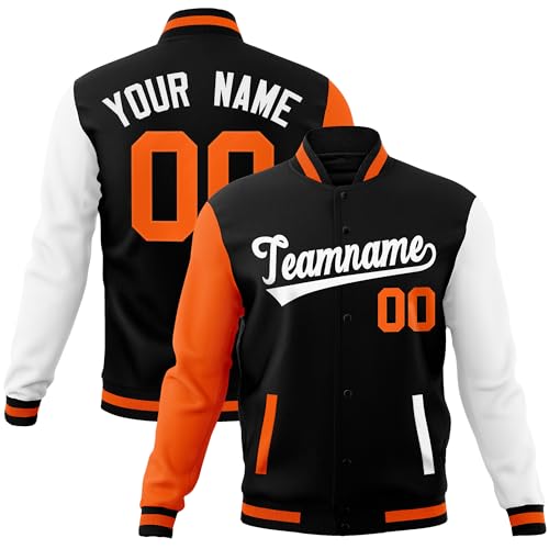 Custom Varsity Baseball Jacket Letteman Bomber Coats Casual Streetwear Stitched Name Number Logo for Men Women Youth