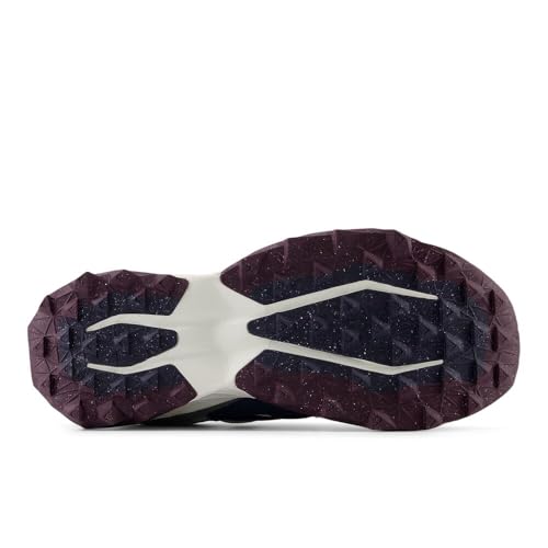 New Balance Men's DynaSoft TEKTREL V1 Suede Trail Running Shoe, Midnight/Sea Salt/Castlerock, 8