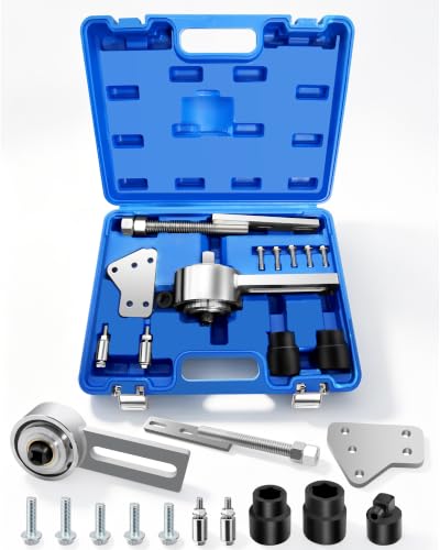 Frikmed Multiplicateur de Couple Ford 303-1611 | Outil Vilebrequin Courroie Distribution | Amplificateur Couple Acier Carbone EcoBoost 1.0 Duratec EcoBlue Duratorq TDCi Kit Coffret Adaptateurs