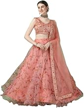 Women's Digital Printed organza Lehenga Choli