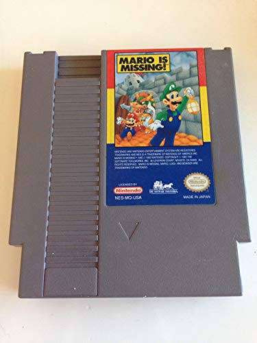 Mario is Missing! - Nintendo NES (Renewed) -  Mindscape