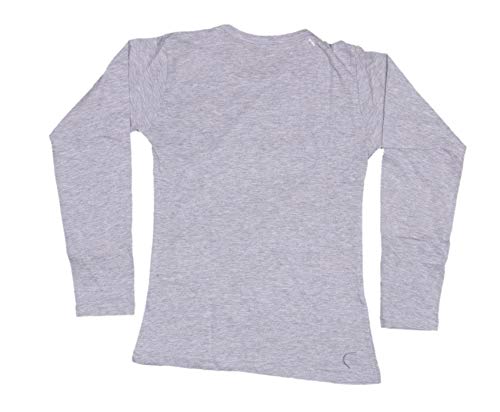 Image of indi weaves Girls Cotton Full Sleeves Solid T-Shirts (Pack of 2)