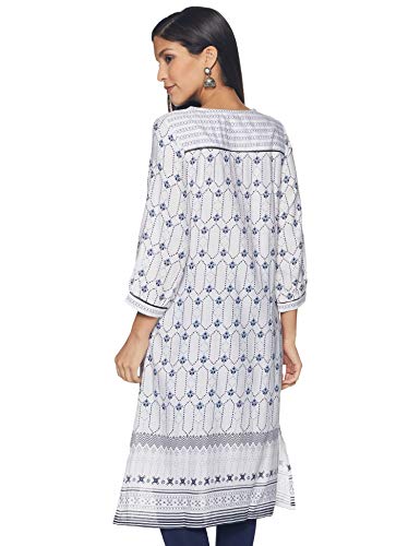 Image of global desi Women's Rayon Regular Kurta