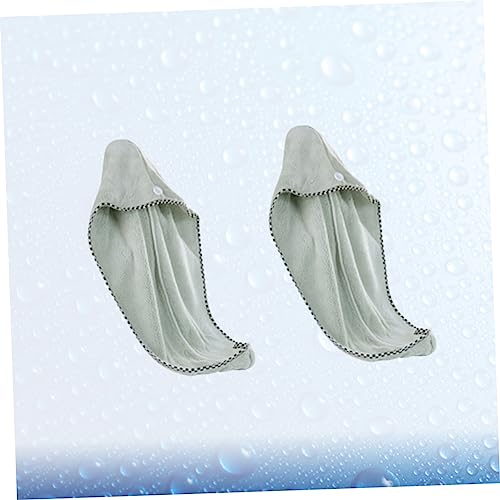 Balacoo 6 Peças Turbante Absorvente Turbante De Cabelo Gorro De Cabelo De Secagem Rápida Toalha De B