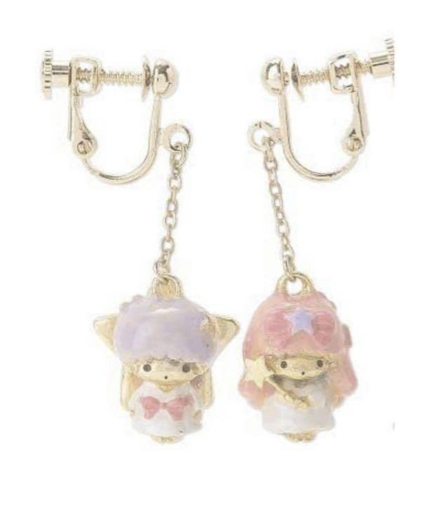 キキララ イヤリング パルナートポック アクセサリー リトルツインスターズ パルナートポックコラボ キキララ イヤリング - メルカリ