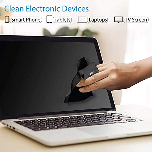 Ibenzer Microfiber Cleaning Cloths For Electronics – Micro Fiber Camera Lens Cleaning Cloth, Glasses, Screens, Eyeglasses, Ipad, Iphone, Cell Phone, Lcd Tv Screens And More, Mf01S-3P-A #TOP2