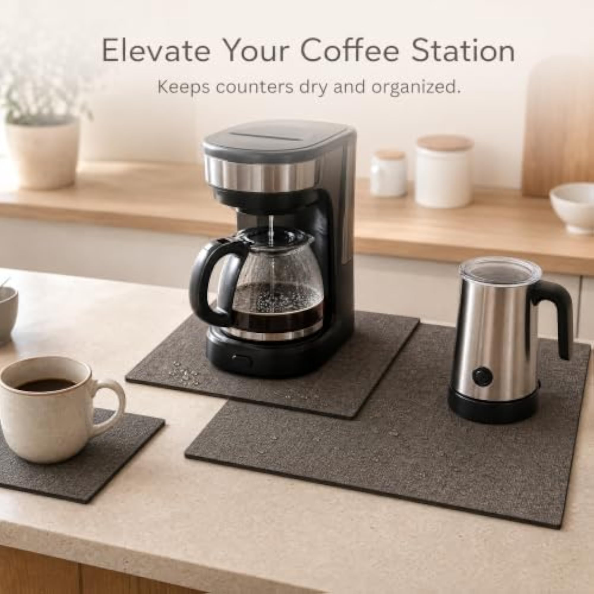 Diatomite Kitchen Counter Mat 40x60cm
