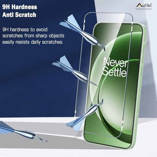 Image of vizer 9H Tempered Glass Screen Protector for OnePlus 15R (6.83 inch) | Full Edge-to-Edge Coverage | HD Clear | Bubble-Free Easy Installation | Military-Grade | Case Friendly | Black