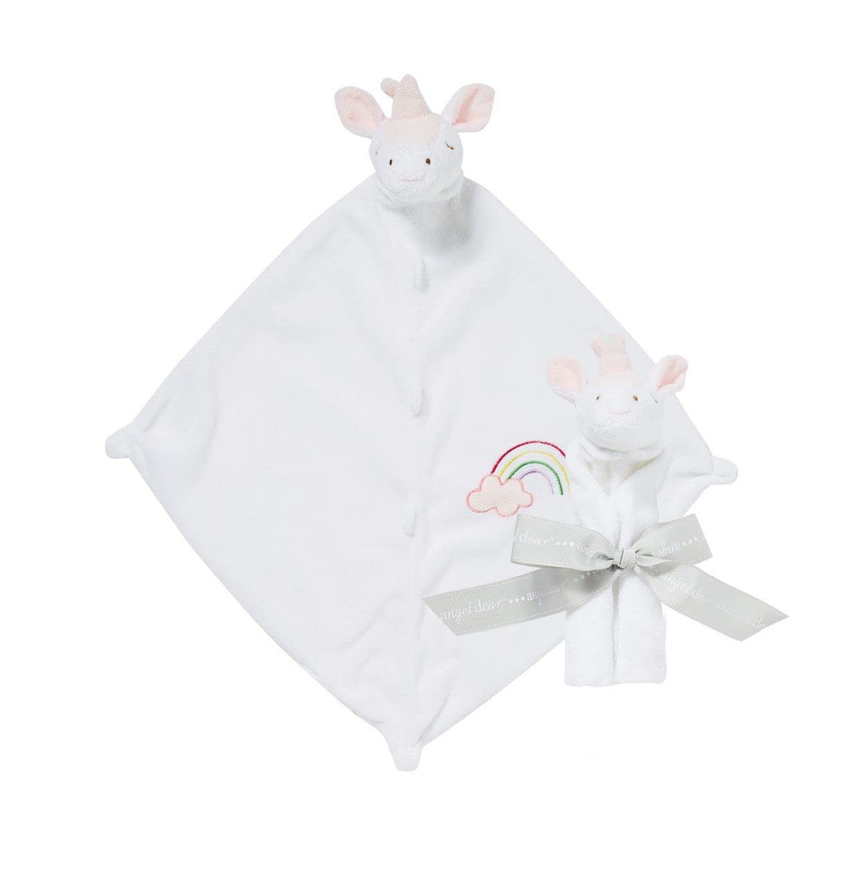 Angel Dear - White Unicorn, Cuddle Twins Set