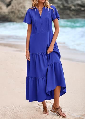 Image of KIRUNDO Summer Maxi Dresses for Women 2026
