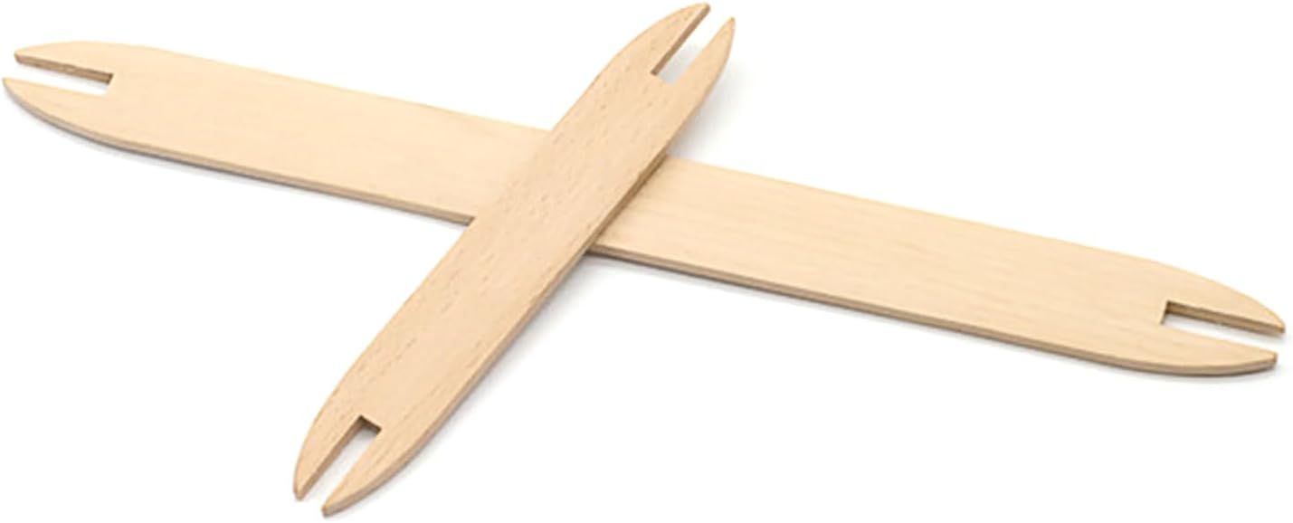 5Pcs Wood Weaving Shuttles 6Inch 11.8Inch Long Sticks for Knitting Sweaters Scarf Rugs Tapestry Craft Project Accessories