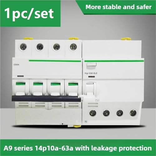 Disjoncteur électrique anti fuite iC65N coupure 3A 2P