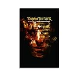ZBSXLBNG Dream Theater Poster Dekorative Malerei Leinwand 